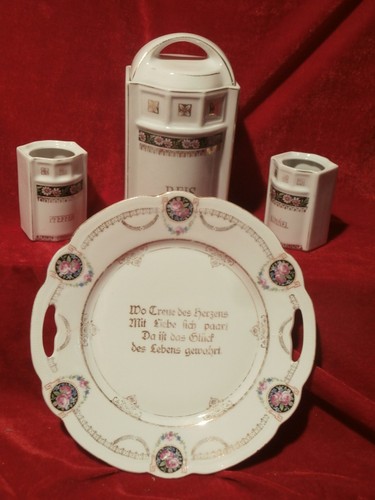 Art nouveau porcelain set - nouveau,
