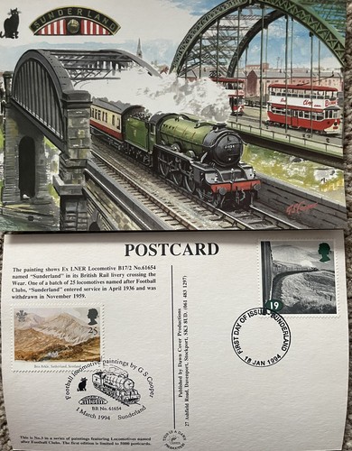 Sunderland football railway - football,