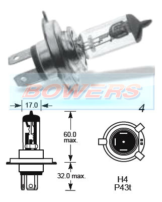 Ring r905 volt 55w h4 - r905, 60/55w
