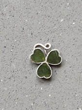 Vintage J.C & S Marked Sterling Silver Lucky Shamrock Charm/Pendant