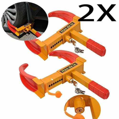 Heavy duty wheel clamp - clamp, anti