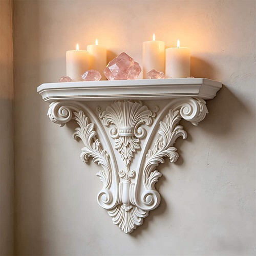 Gothic floating shelf - floating, wall