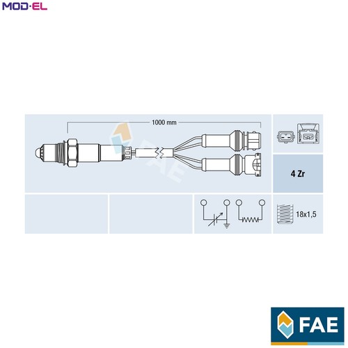 Lambda sensor 77124 - lambda,