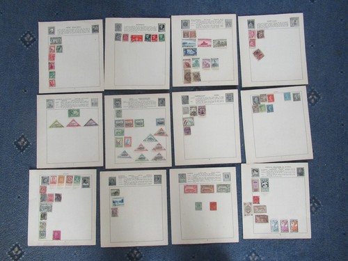 Collection world stamps on - collection,
