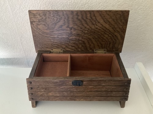 Vintage reuge oak musical - vintage,