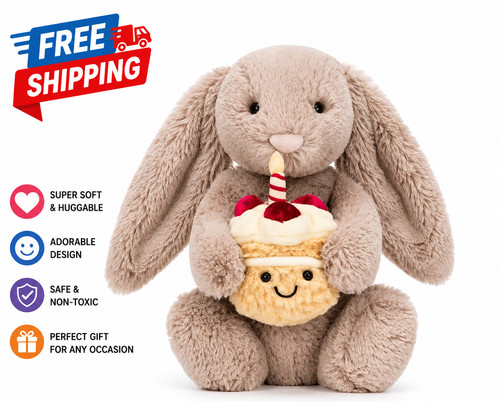 Jellycat bashful beige - bashful, bunny
