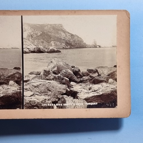 Torquay stereoview c1880 - 3d,