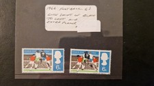 SG 694 1966 World Cup 6d left shift of black