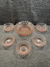 Vintage Pink Depression Glass