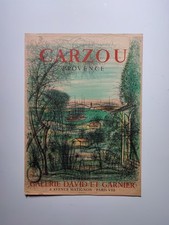 Jean Carzou Exhibition Poster