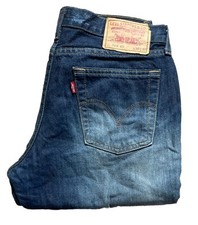 LEVIS 529 Jeans Womens W 30 L 30 Vintage Classic Fit Red Tab Blue Denim E50