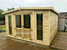 APEX SUMMER HOUSE GARDEN OFFICE 20MM T&G HEAVY DUTY SHED ASK FOR DELIVERY CHARGE