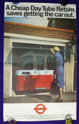London transport poster cheap - transport,