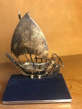 Silver Plated Sailing Ship