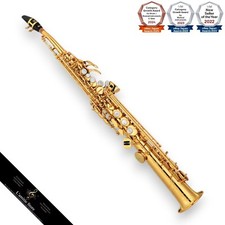 Yamaha YSS-82ZR Bb Soprano Saxophone Sax YSS82ZR YSS82Z R 82Z 82 ZR Gold Brass