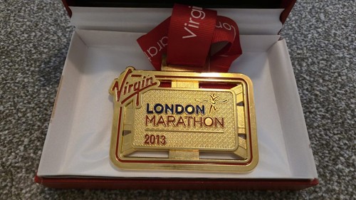 Virgin london marathon medal - marathon,