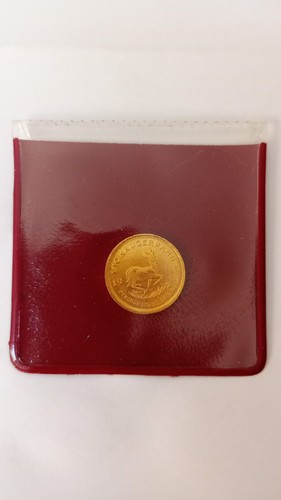 1985 krugerrand gold coin - krugerrand, 22ct