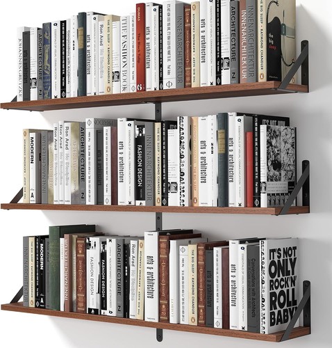 Floating book shelves - floating,