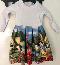 stunning rare Monnalisa disney snow white Dress Age 3 vgc 
