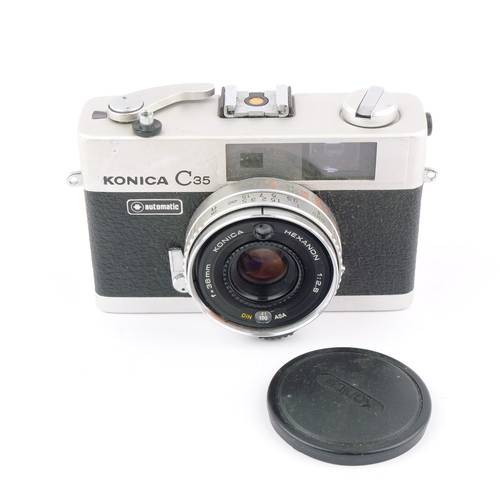 Konica c35 38mm - 2.8/38mm, notested