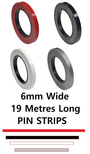 Pin stripe 6mm - 10m, car