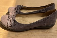 Ladies Hotter Jewel Shoes Lizard Comfort UK 5.5 38.5 Ballerina Flats Pumps