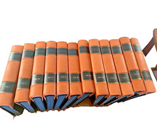 Large Leather Book Photo Albums, set of 12, tan & black, from T & T Binding 