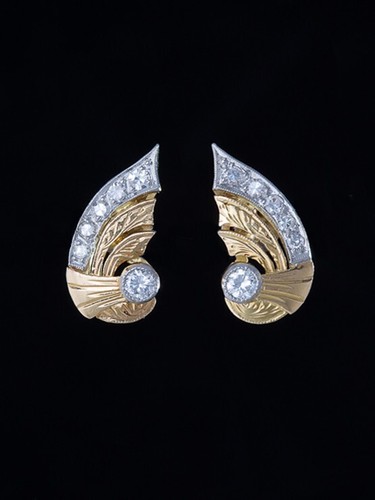 Art deco diamond wings - art,