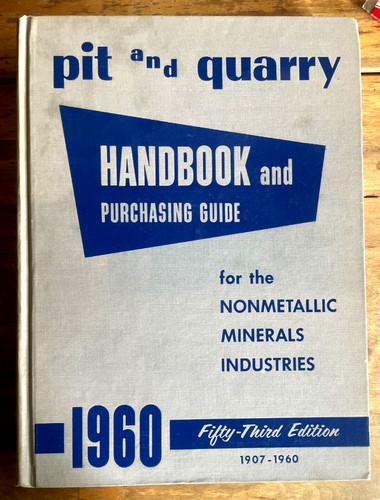 1960 pit quarry handbook - pit,