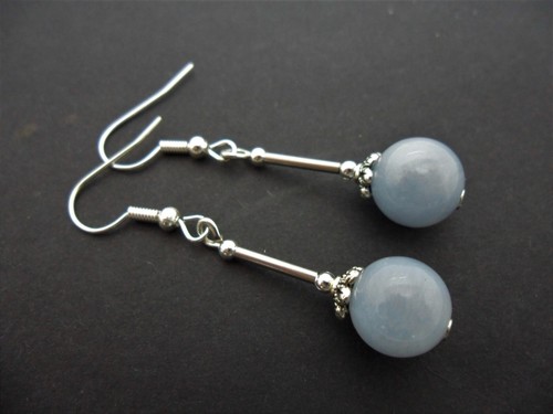 Pair grey jade silver - of,