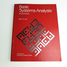Basic Systems Analysis Barry Lee 1984 Paperback Book