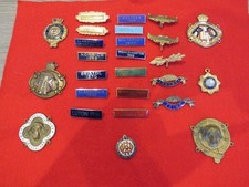 COLLECTION OF RAOB BADGES AND PLACE PINS