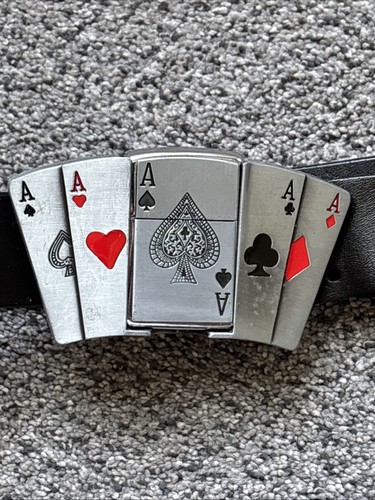 Belt buckle lighter cards - lighter,,
