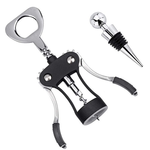 Foho corkscrew wine - wine, bottle