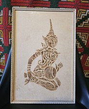 Vintage Thai Temple Rubbings