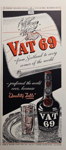1948 vat whisky print - 1948,