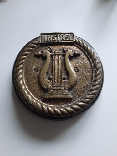 Hms minstrel brass bronse - minstrel, boat
