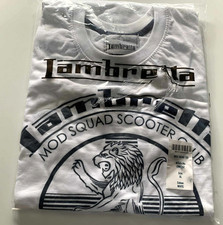 Mens Lambretta Classic Retro mod squad  scooter t shirt x  Large  new