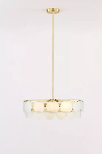Glass circle light - glass,
