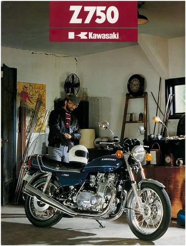 Kawasaki brochure kz750 z750 - kawasaki,