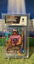 2019 Topps Slam Attax WWE Hall Of Fame Macho Man Randy Savage Graded 9