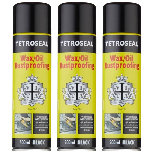 Tetroseal wax oil black - tetroseal,