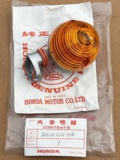 NOS Genuine Honda Left Front Silver Indicator Light Honda S65 S50 33450-035-010