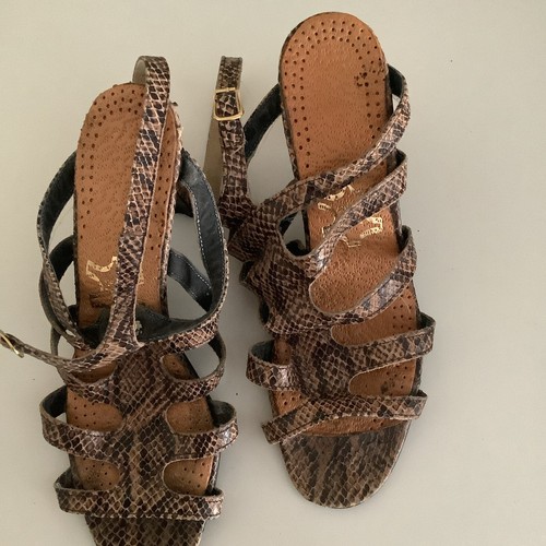 Vintage ladies snakeskin shoes - ladies,