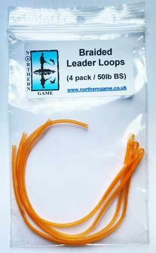 Braided leader loops - braided, for