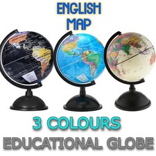 RIGWIG Educational Swivel World Globe Desktop Globe Dia 20CM For Kids Classroom