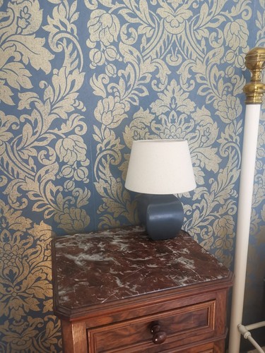 Pair bedside lamps - pair,