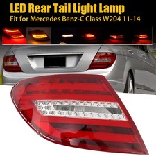 PASSENGER SIDE FOR MERCEDES BENZ C CLASS W204 REAR LEFT TAIL LIGHT LED 2011-2014