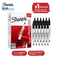 Sharpie twin tip black - sharpie,