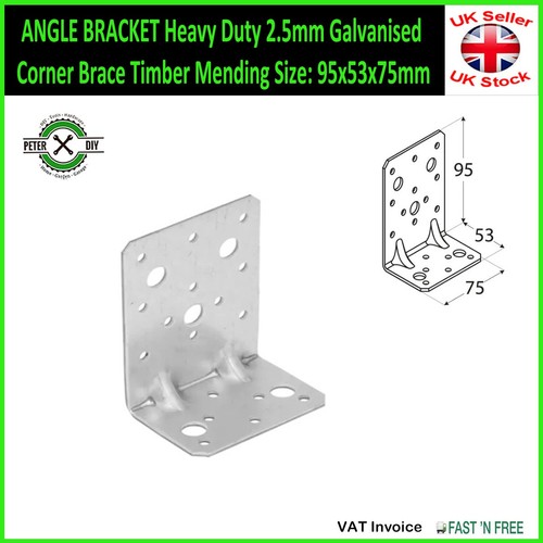 Angle bracket heavy - heavy, duty